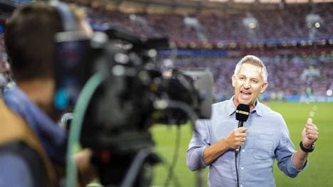 Gary Lineker ist für die BBC auch bei der EM im Einsatz