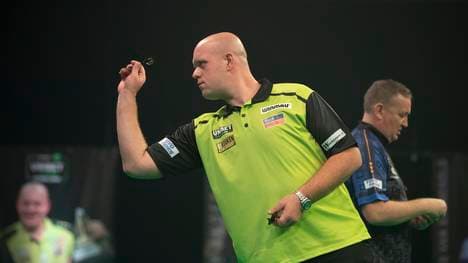 Michael van Gerwen steht in der Premier League unter Druck