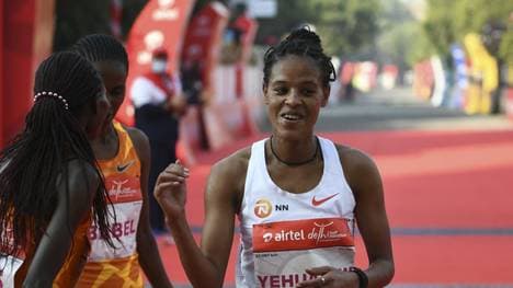 Yalemzerf Yehualaw gewinnt Marathon
