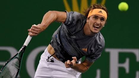Alexander Zverev muss sich im Finale gegen Medwedew klar geschlagen geben