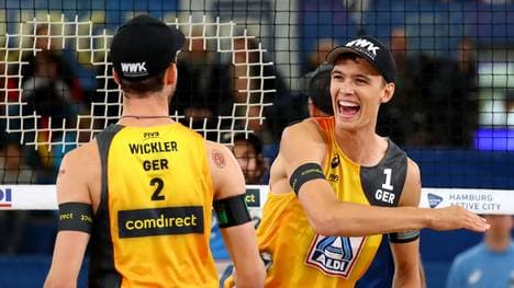 Beachvolleyball, Thole, Wickler, Moskau