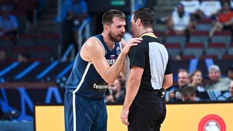 Luka Doncic stand beim EM-Viertelfinale gegen Deutschland im Fokus