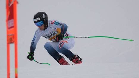 Fredrik Möller ist in Gröden schwer gestützt