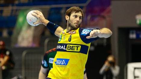 Uwe Gensheimer von den Rhein Neckar Löwen erzielte beim Sieg gegen Lemgo fünf Treffer