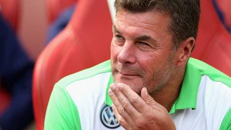 VfL Wolfsburg Trainer Dieter Hecking
