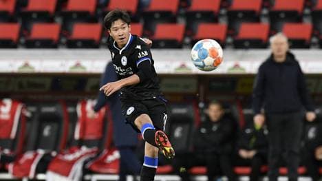 Masaya Okugawa macht den 1:0-Siegtreffer 