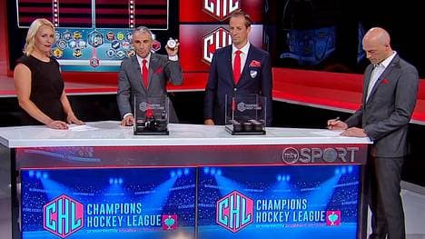 Die Auslosung der K.o.-Phase der Champions Hockey League