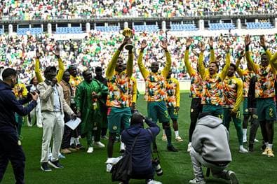 Trotz Aberkennung: Senegal präsentiert Afrika-Cup