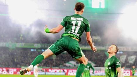 Trifft Wolfsburg-Stürmer Dzenan Pejcinovic auch im vierten Spiel in Folge?