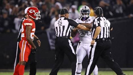 Marshawn Lynch ging gegen Kansas City auf einen Schiedsrichter los