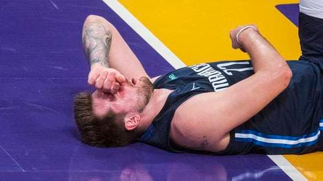 Luka Doncic verliert mit den Dallas Mavericks mit nur einem Punkt