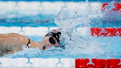 Schwimm-Superstar Katie Ledecky glänzt bei ihrer Rückkehr