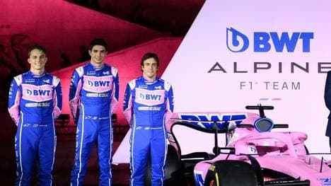 Oscar Piastri (l.) ersetzt Fernando Alonso (m.)