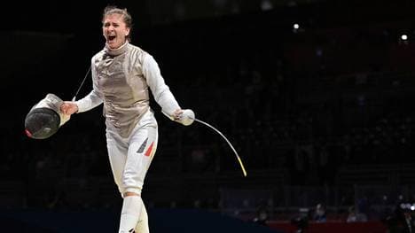 Bronzegewinnerin Leonie Ebert