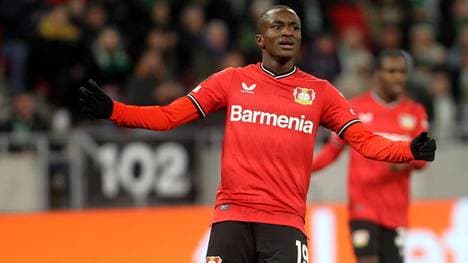 Moussa Diaby hatte entscheidenden Anteil am Sieg von Bayer Leverkusen