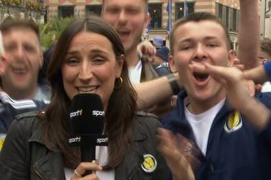 Reporterin mitten im Schotten-Wahnsinn!