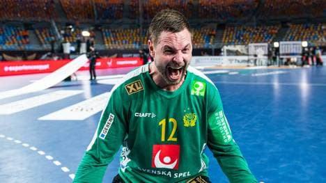 Vereinskollege Uwe Gensheimer bezeichnet Andreas Palicka als "kleinen Vulkan"