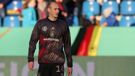 Henning Matriciani im DFB-Trikot