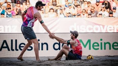 Aus im Viertelfinale: Ehlers (l.) und Wickler