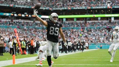 Brock Bowers jubelte nach einem Touchdown mit dem "Trump-Tanz"