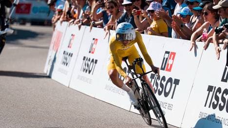 Tadej Pogacar steht kurz vor dem Gewinn der Rundfahrt in der Schweiz
