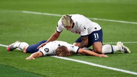 Harry Kane erzielte gegen West Ham United seinen ersten Treffer im Jahr 2020