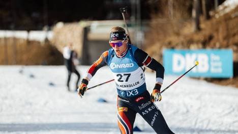 Johan-Olav Botn beim Biathlon-Weltcup am Holmenkollen