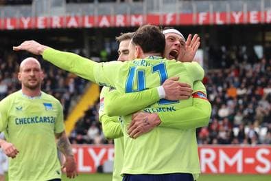 Hertha landet Befreiungsschlag