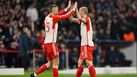 Eric Dier (l.) und Matthijs de Ligt (r.) überzeugen beim FC Bayern