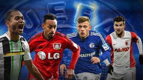Borussia Mönchengladbach, Bayer Leverkusen, FC Schalke 04 und FC Augsburg im Europacheck