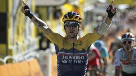 Primoz Roglic siegt 2020 in  Orcières-Merlette