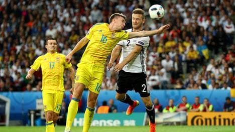Shkodran Mustafi bei Deutschland gegen Ukraine