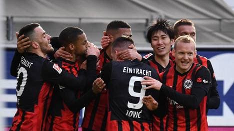 Eintracht Frankfurt ist auf Kurs Champions League