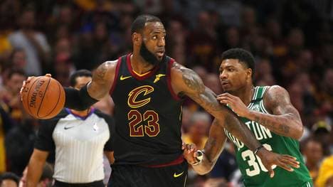 LeBron James spielt momentan mit den Cleveland Cavaliers im Finale der Eastern Conference