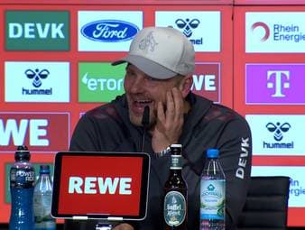 Said El Mala sorgte mit seinem Treffer für den wichtigen Ausgleich des FC. Trotzdem wirkte Lukas Kwasniok bei Fragen zum Köln-Juwel genervt, denn es sollte heute nur um Ragnar Ache mit seinem Traumtor gehen.