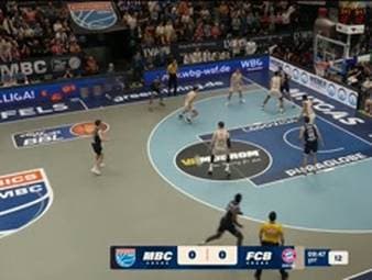 Spiel Highlights zu SYNTAINICS MBC - FC Bayern München Basketball