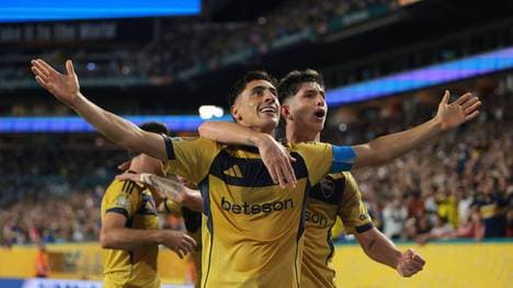 Bocas Miguel Merentiel erzielte den zwischenzeitlichen Ausgleich gegen Bayern