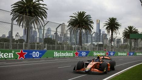 Oliver Goethe im Albert Park