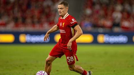 Noch trägt Wirtz in der Vorbereitung die Nummer 58