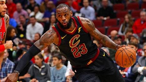 LeBron James zeigte gegen die Denver Nuggets eine bärenstarke Performance