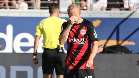 Sebastian Rode musste gegen Darmstadt früh vom Feld