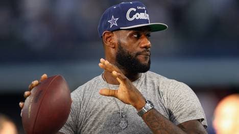 LeBron James hätte auch als Footballspieler brillieren können