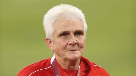 Marianne Buggenhagen gewann auch im Diskuswerfen