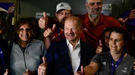 Olaf Scholz bei den Special Olympics World Games 2023