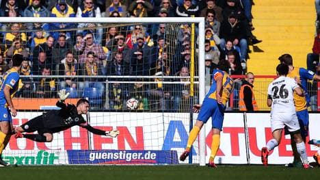 Sören Gonther brachte St. Pauli in Führung