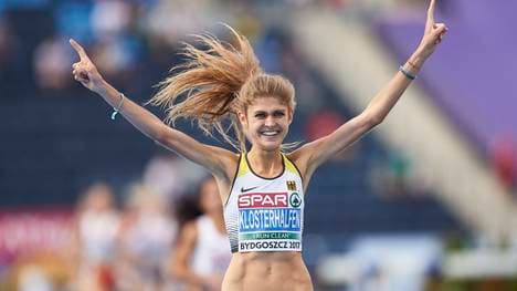 Konstanze Klosterhalfen stellte in Dortmund einen neuen deutschen Rekord auf