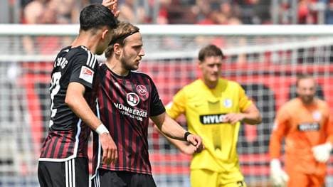 FCN-Torschützen: Lohkemper (r.) und Uzun