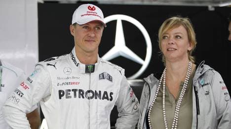 Sabine Kehm und Michael Schumacher