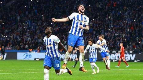 Marco Richter verhalf Hertha BSC zu drei wichtigen Punkten