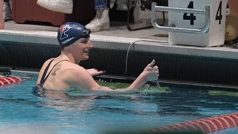 Lia Thomas schwimmt zum Titel - Diskussionen gibt es viele